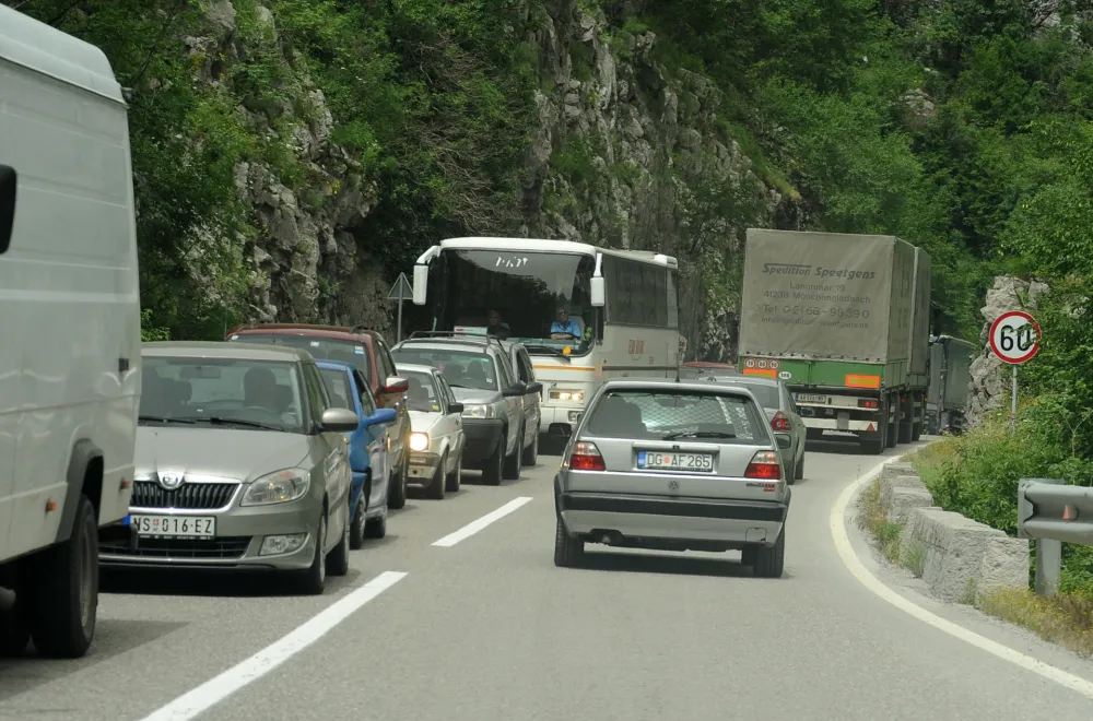 saobracajna guzva u Platijama