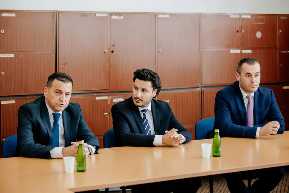 Vojinović, Abazović i &Scaron;ćekić