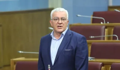 Andrija Mandić u Skup&scaron;tini