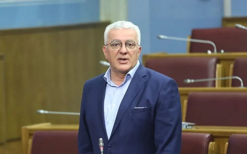 Andrija Mandić u Skup&scaron;tini