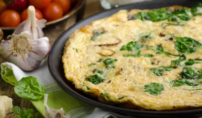 Omlet sa spanaćem
