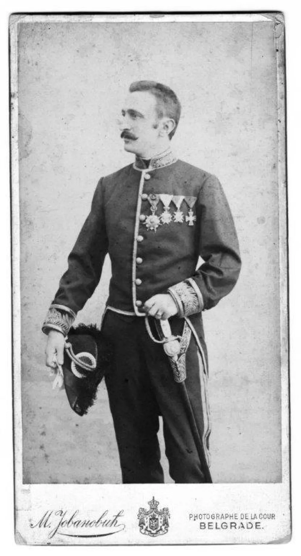 Нушић у конзулској униформи 1893.г (ФОТО: ИЗ КЊИГЕ М. ШЕЋЕРОВИЋ)