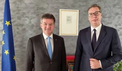 Ранији сусрет Лајчака и Вучића