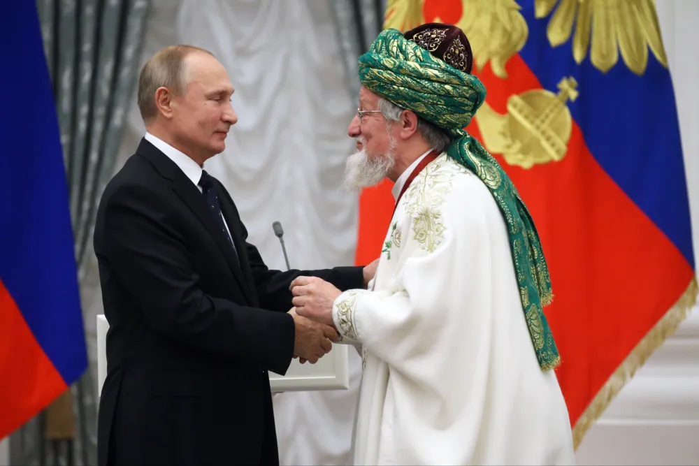 Imam sa ruskim liderom Putinom 