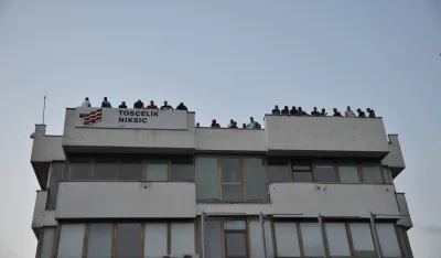 radnici zeljezara fabrika krov