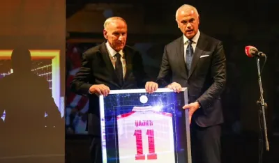 Džajić i Terzić sa dresom