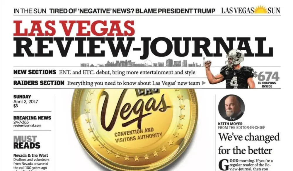 Las Vegas Reviev-Јournal, novine za koje je radio američki novinar