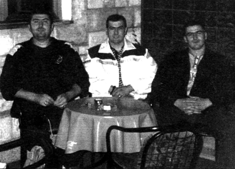 Браћа Мартиновићи: Душко и Милутин и брат им од стрица Љубиша