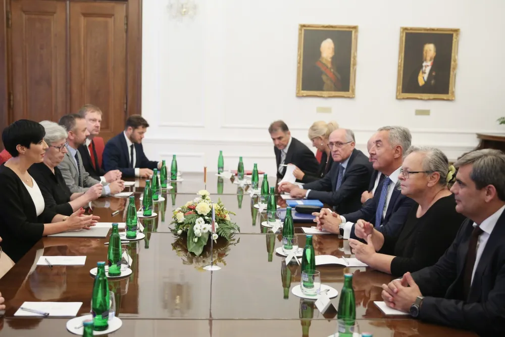 Đukanović u posjeti Če&scaron;koj