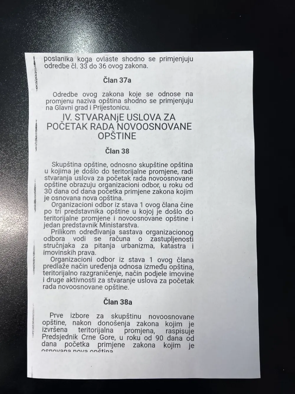 Zeta i dalje čeka predlog Op&scaron;tine Tuzi kako bi formirali Organizacioni odbor za razgraničenje