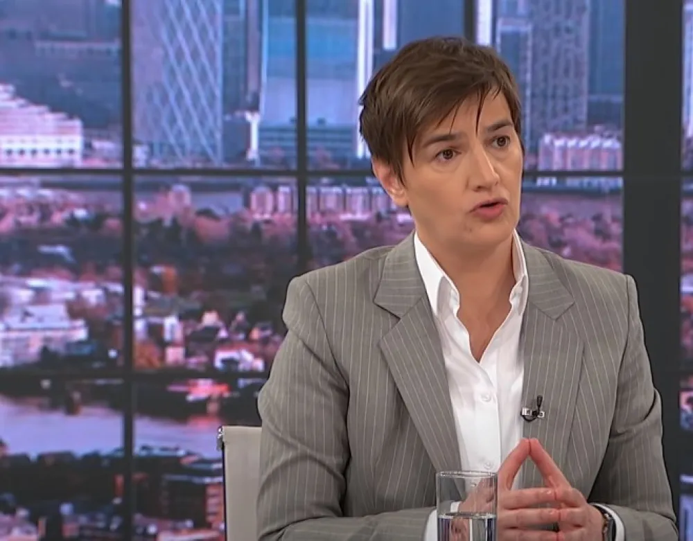 Brnabić: Pritisci na Srbiju srazmjerni licemjerju velikih sila