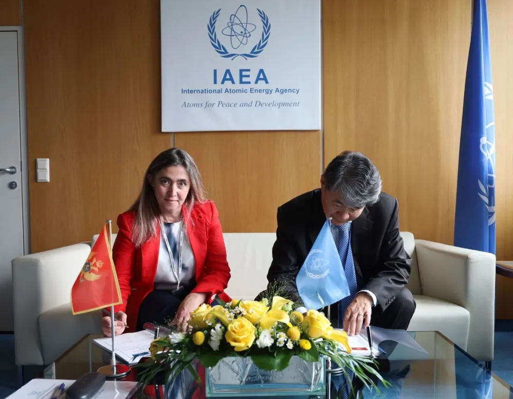 CG potpisala program za saradnju sa međunarodnom agencijom za atomsku energiju