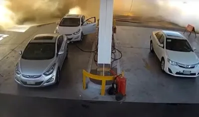 Eskplozija na benzinskoj pumpi