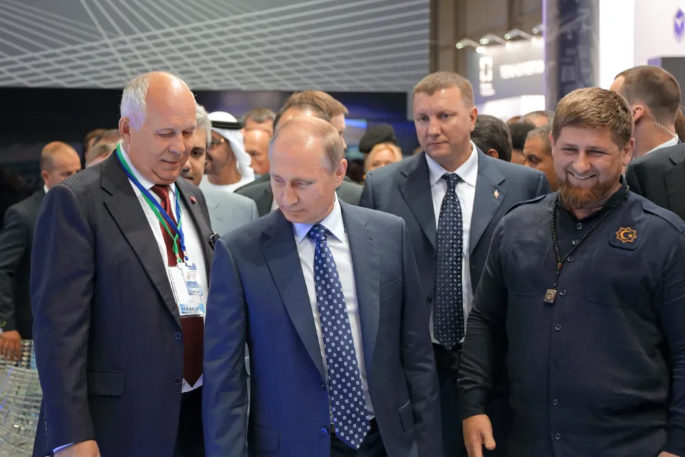 Vladimir Putin i Ramzan Kadirov