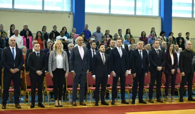 Sa proslave, Policijska akademija u Danilovgradu