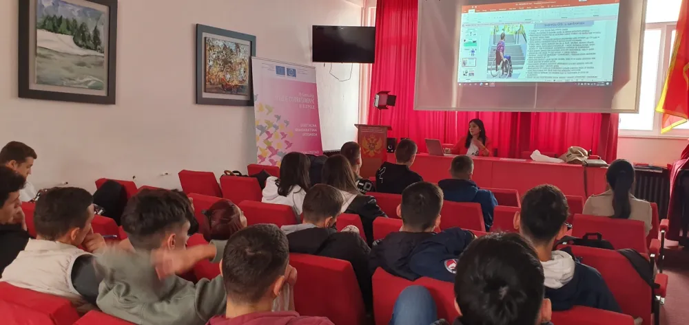 Proјekat podizanja sviјesti mladih u promociјi prava OSI: Fokus na smanjenju sociјalne distance
