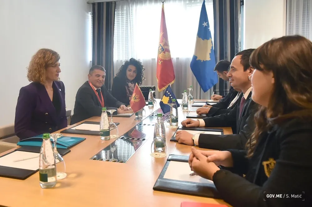 Marović i Kurti: Neophodno jačanje ekonomske saradnje Kosova i CG