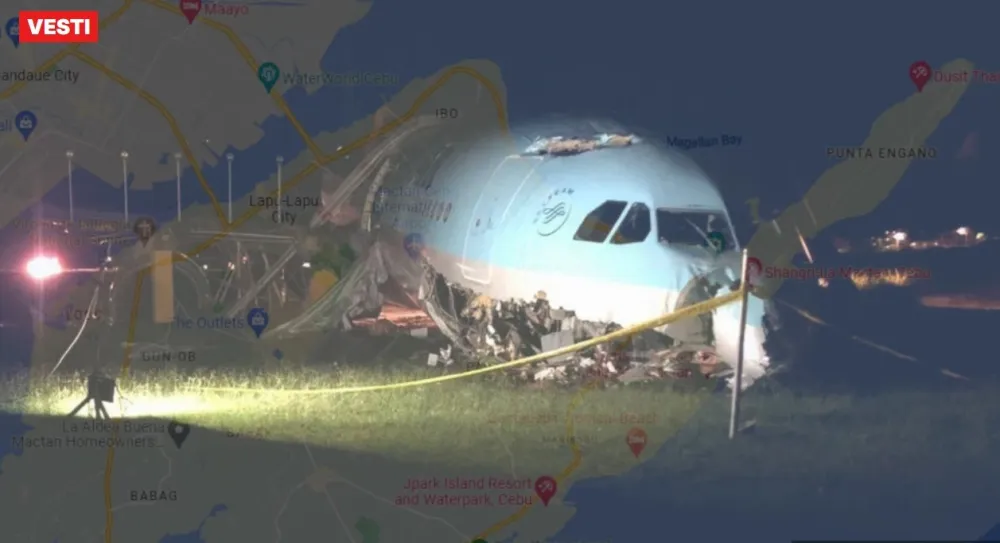 Avion kompanije Korean er sletio s piste
