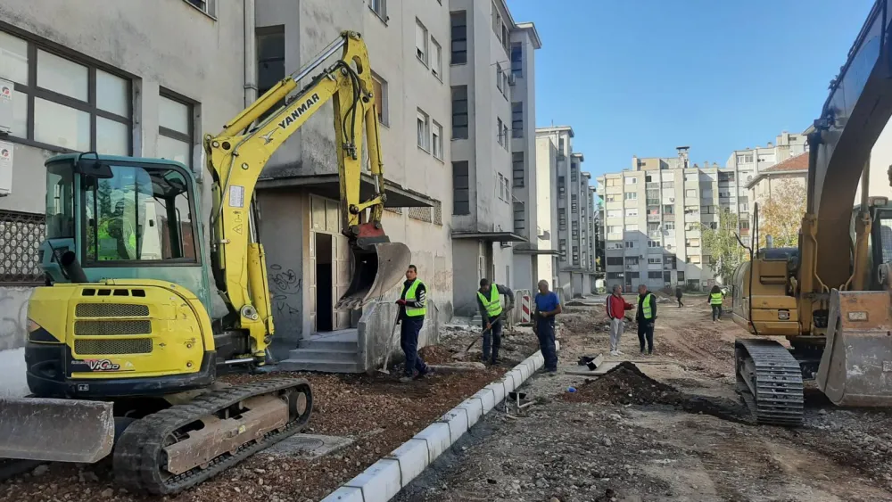 Uređenje kvarta u MZ Grudska mahala