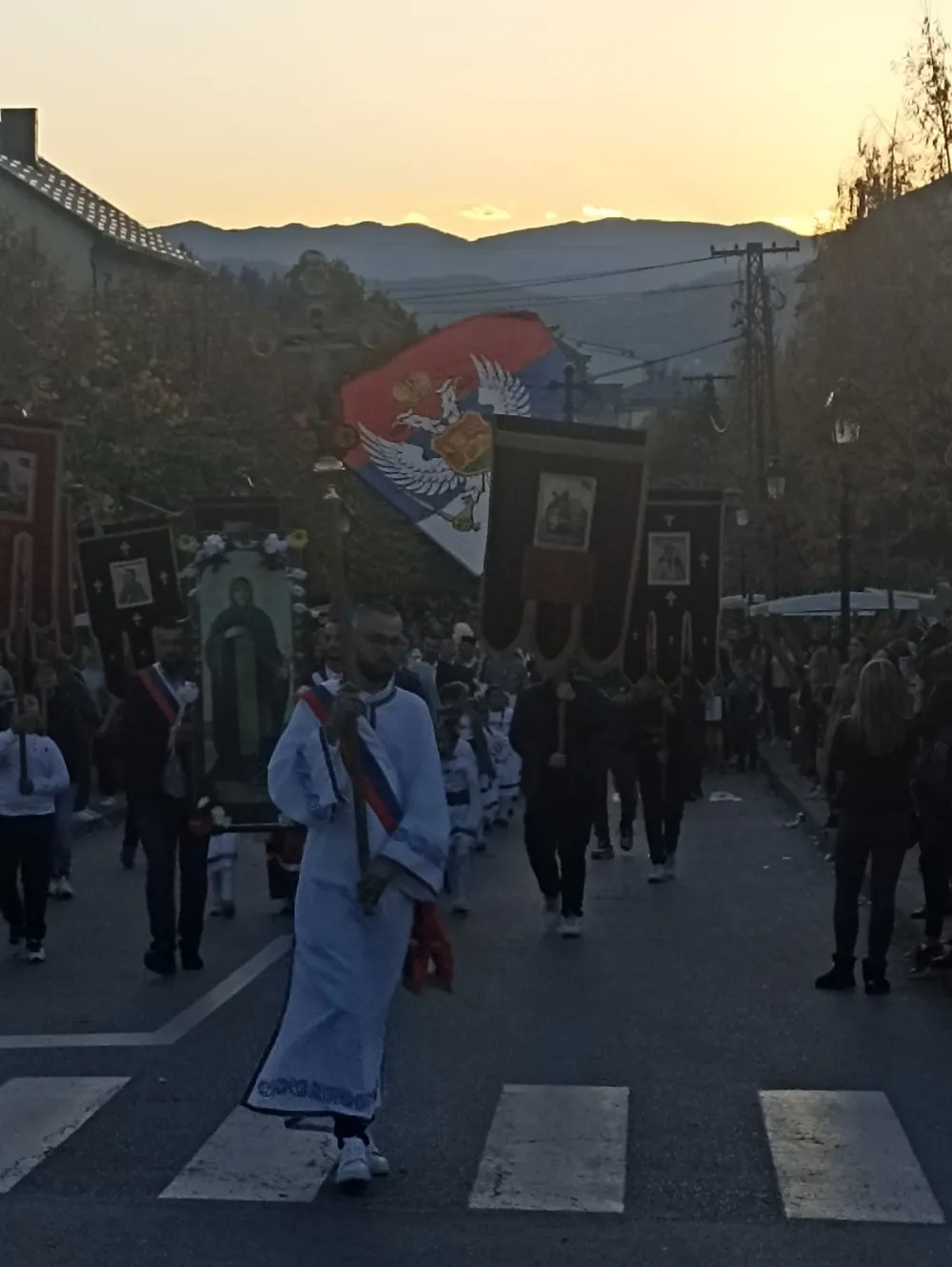 Литија улицама Пљеваља