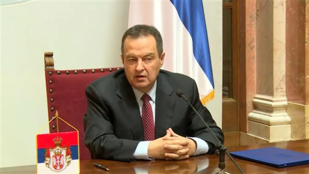 Dačić: Ne sjećam se da su bili jači pritisci na Srbiju jo&scaron; od 1999. godine