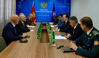 Perović sa Portolanom: Prioritet zajedničke nabavke za potrebe sistema odbrane