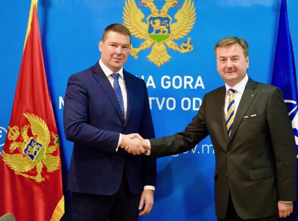 Filip Adžić i ambasador Ukrajine