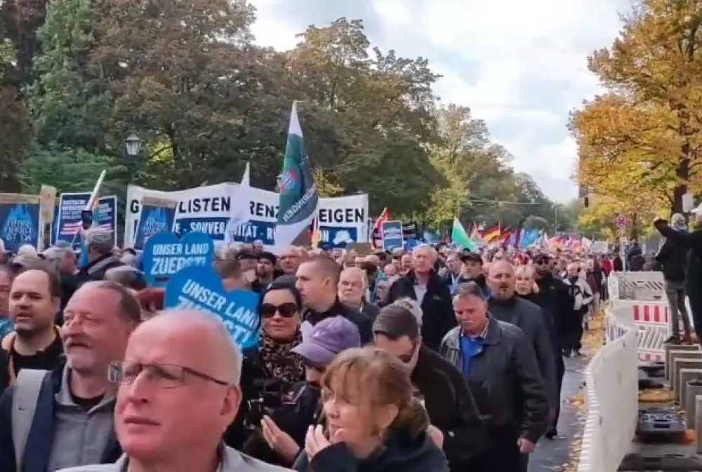 Njemača protest