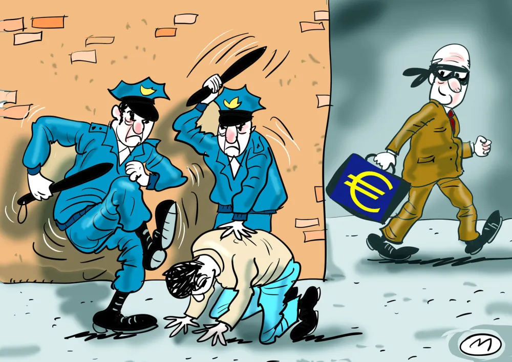 Kad јe policiјa zarobljena, sloboda građana јe utamničena