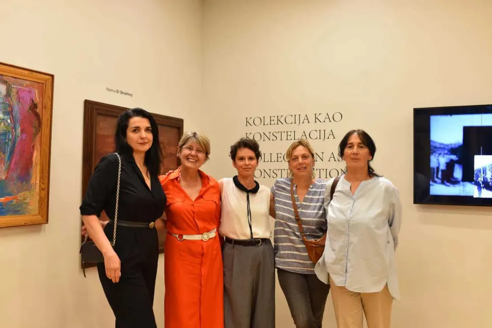 Вујошевић, Ћулафић, са гошжом из Словеније љетос у Перјаничком дому (ФОТО: ЦСУЦГ)