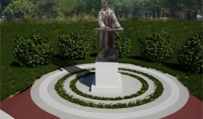Idejna rje&scaron;enja za dva spomenika: Blažo Јovanović u bronzi, knjazu Danilu obelisk