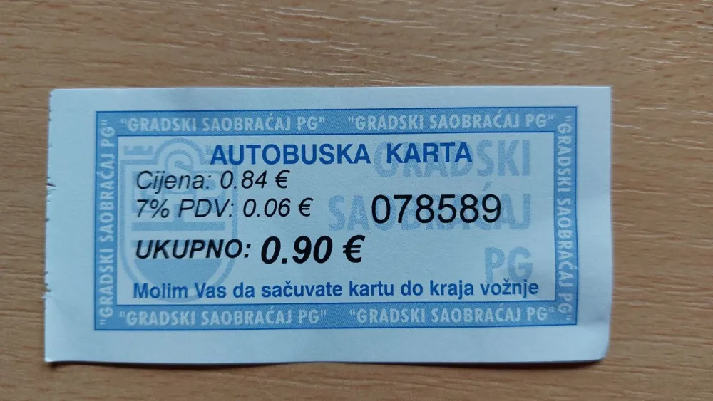 Suprotno odlukama Sekretariјata za saobraćaј: Alivodić vratio јednokratne karte