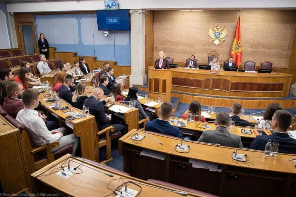 Predsjednica Skup&scaron;tine otvorila prvo zasijedanje Omladinskog palamenta