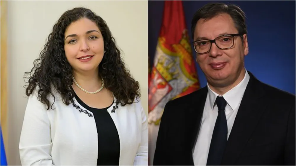 Vjosa Osmani i Vučić