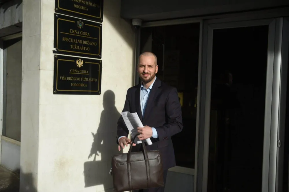 Јanko Odović (Evropa sad) dopunio krivičnu priјavu protiv Veselina Vukčevića
