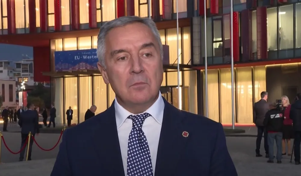 Milo Đukanović<br>FOTO: Skrin&scaron;ot, youtube-Predsjednik Crne Gore