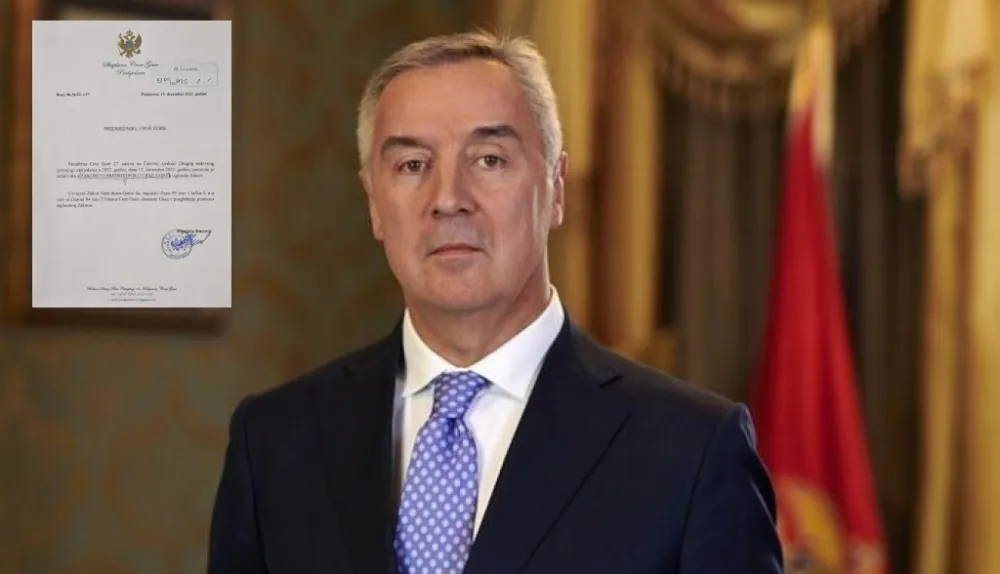 Đukanović, dokument