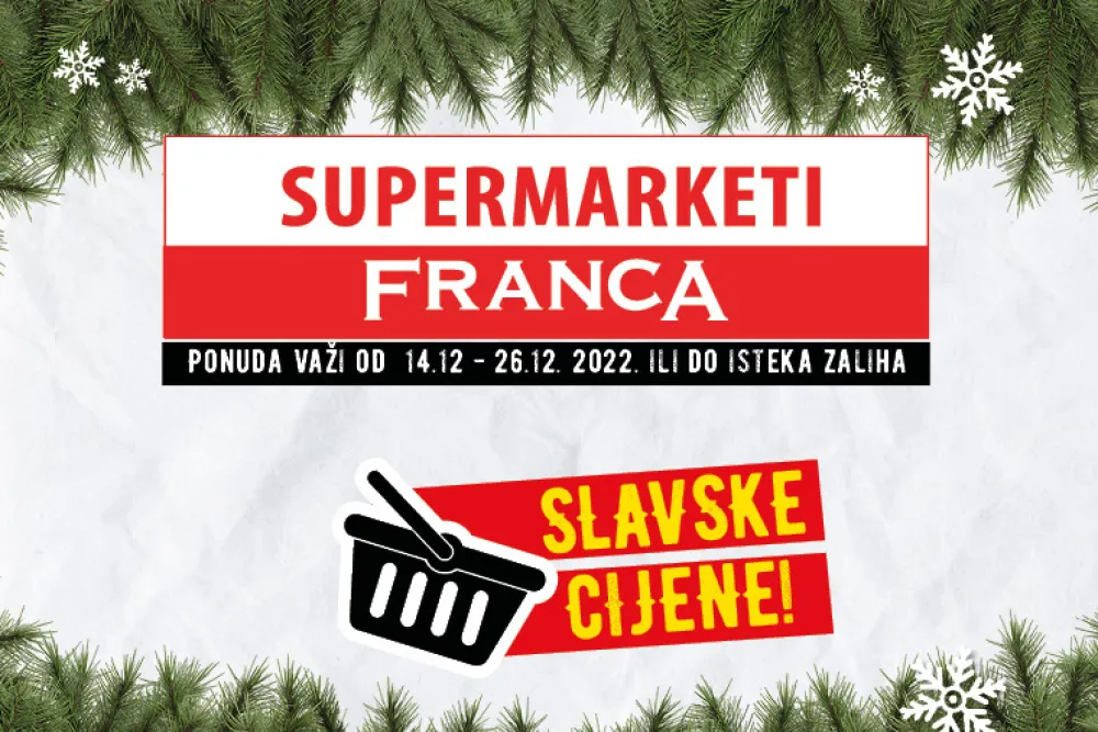 Slavska akcija - sve za va&scaron;u trpezu