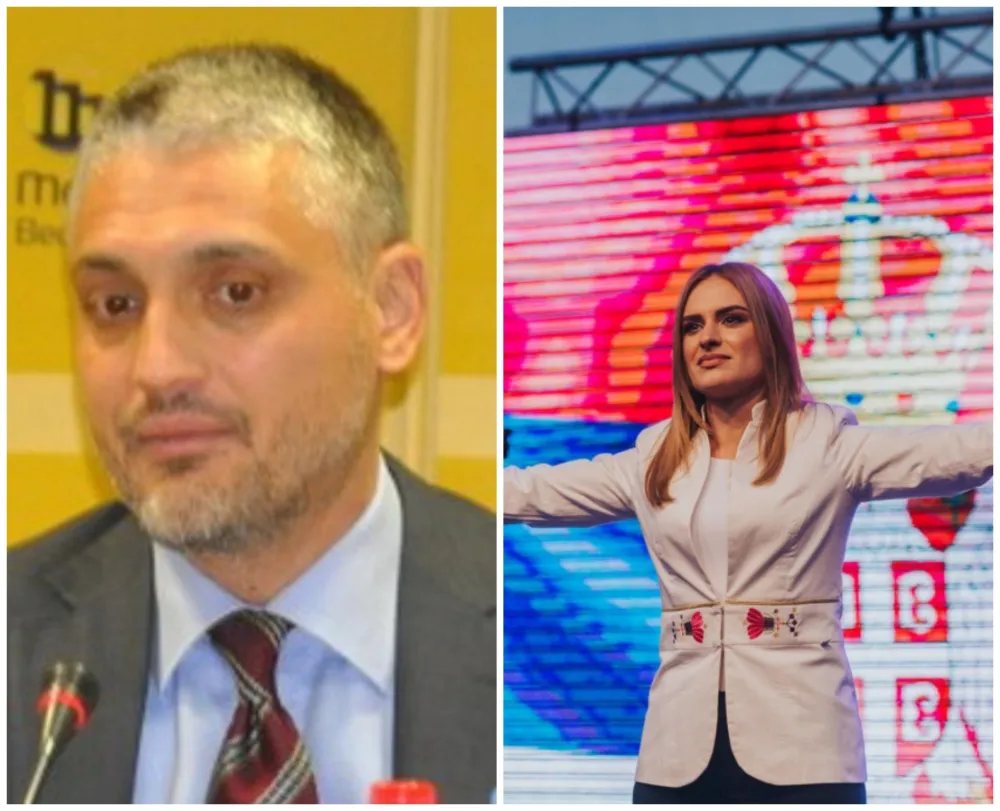 Čeda Jovanović i Milica Zavetnica