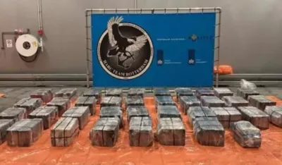 &Scaron;vercovano 1.279 kilograma kokaina sa tovarom banana