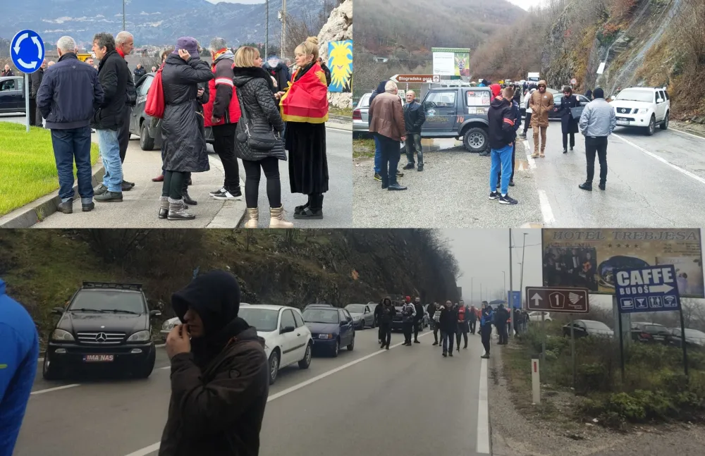Blokade Cetinja, Mojkovca i Nik&scaron;ića