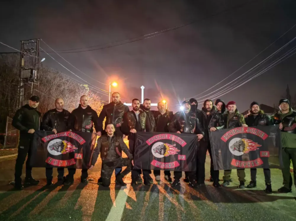 Foto: Ustupljeno Sputnjiku/Dejan Ristić, predsjednik "Noćnih vukova