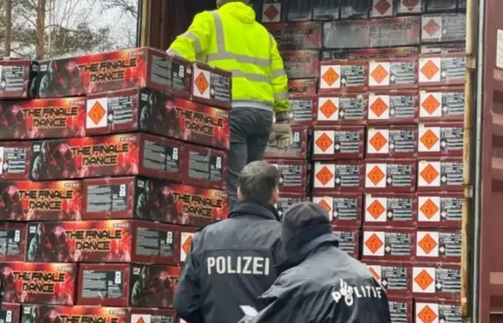 Njemačka: Oduzeto 250.000 kilograma vatrometa