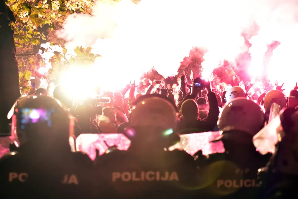 Ima nas 121222, protest, dps protest, ima nas