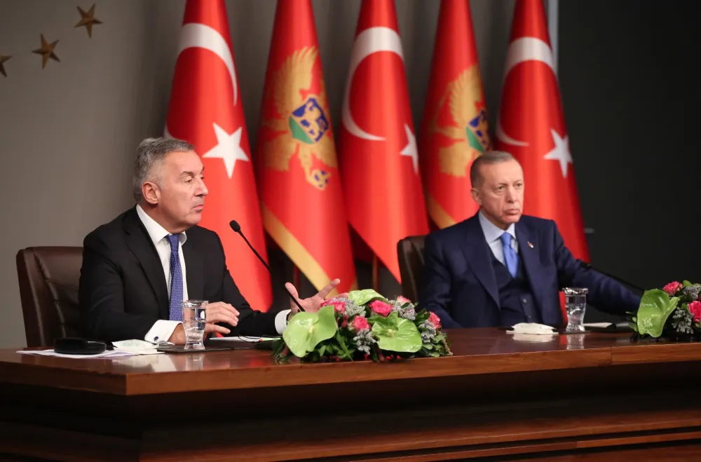 Đukanović i Erdogan