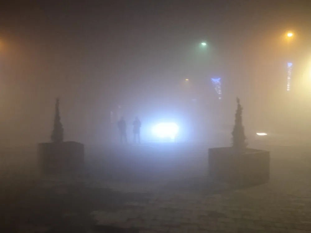 Pljevlja: Bez dočeka Nove godine, magla i jak miris uglja okovali grad