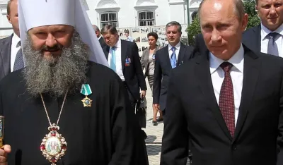 Mitropolit Pavle sa Putinom 