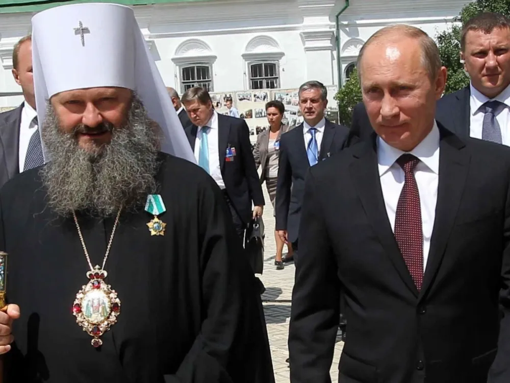 Mitropolit Pavle sa Putinom 