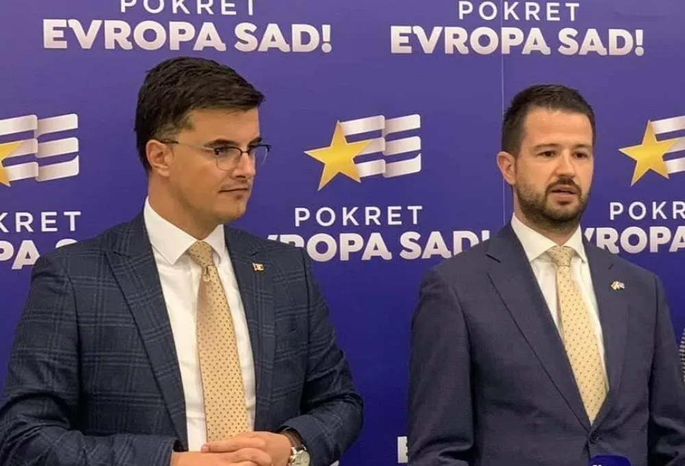 Danilo &Scaron;aranović i Jakov Milatović