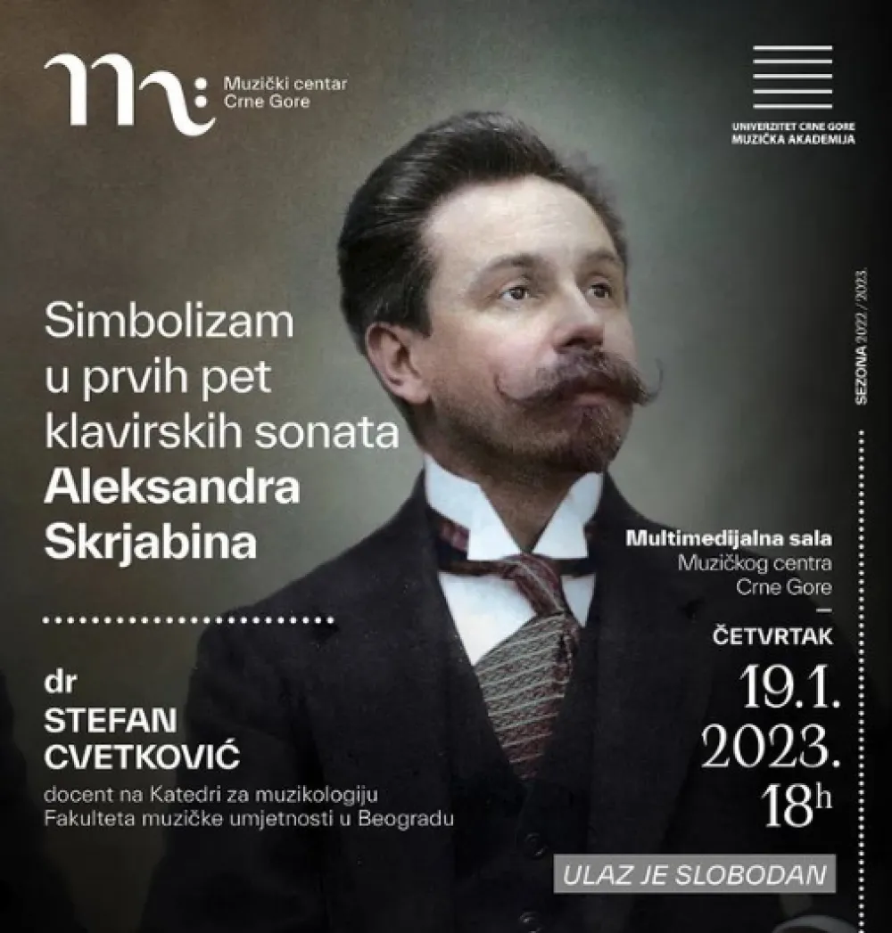 Др Стефан Цветковић и Скрјабиновим сонамтама